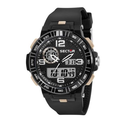 Montre Homme Sector Expander En Polyuréthane Noir