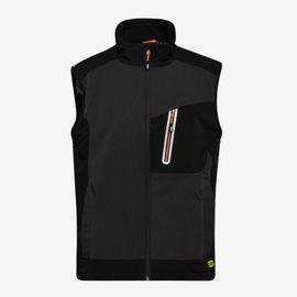 Veste Sans Manches Diadora Softshell - Carbon Tech - Taille Xxl - Gris - 702.175343 75135