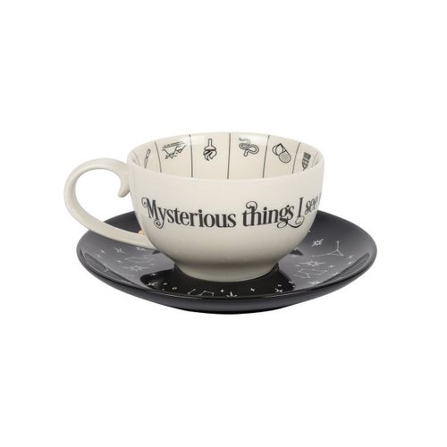 Fortune Telling Tasse Set Crème 21x21cm