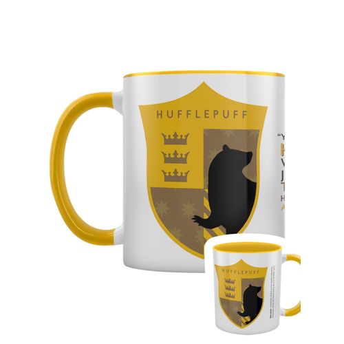 Harry Potter Hufflepuff House Pride Coloured Inner Tasse Jaune