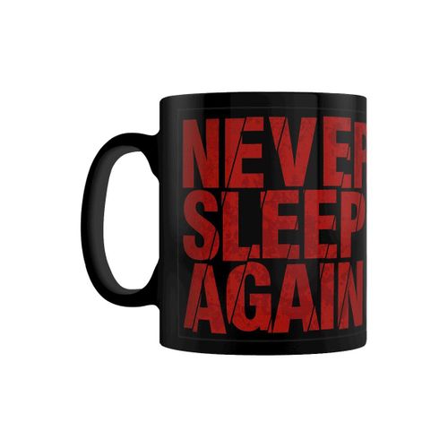 A Nightmare On Elm Street Never Sleep Again Coffee Mug Tasse À Panneau Noir