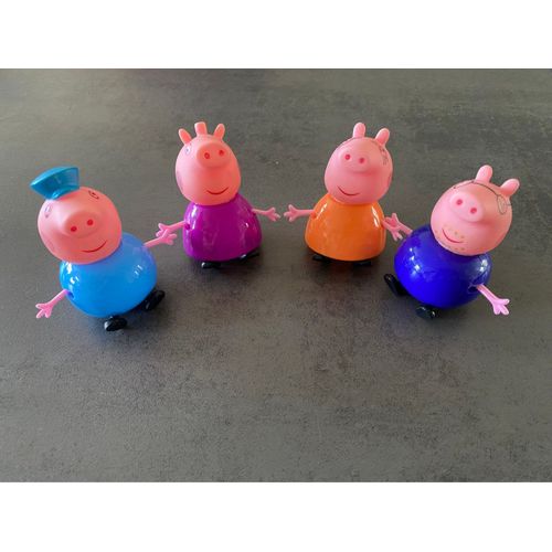Lot De 4 Figurines Peppa Pig