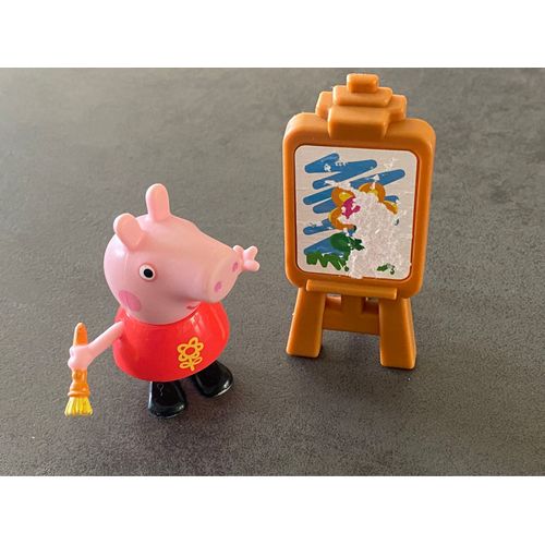 Peppa Pig Fait De La Peinture