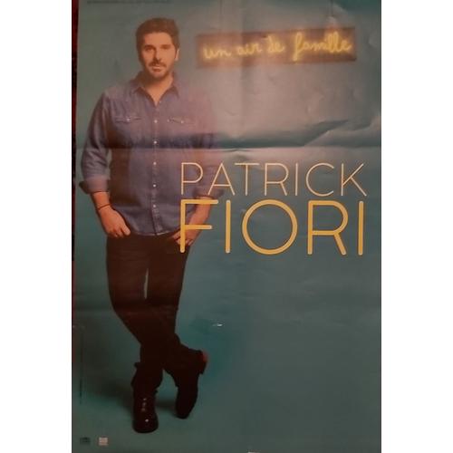 Patrick Fiori - Un Air De Famille - 40x60cm - Affiche / Poster Envoi En Tube
