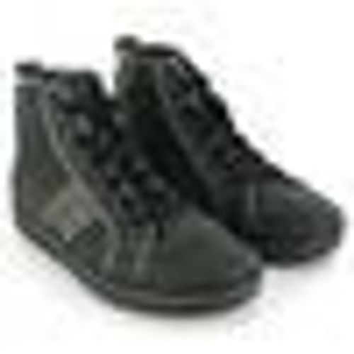 Bottines En Cuir Geox Pour Garçon. Noir/Gris - 26