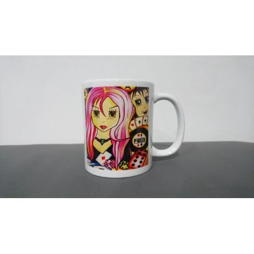 Mug Personnalisé Tasse À Café Manga Poker