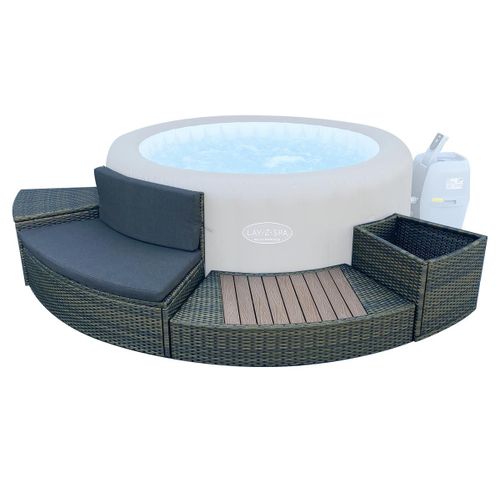 Ensemble mobilier 4 modules pour spa gonflable Lay-Z-Spa rond 200 cm - Bestway