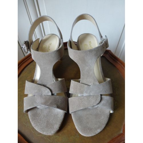 Sandales Manfield Neuves Daim Taille 37