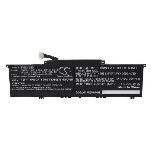 Vhbw Batterie Compatible Avec Hp Envy 15-Ed0000 X360, X360 13-Ar0082au, X360 13-Ay0000 Ordinateur Portable (4050mah, 11,55v, Li-Polymère)