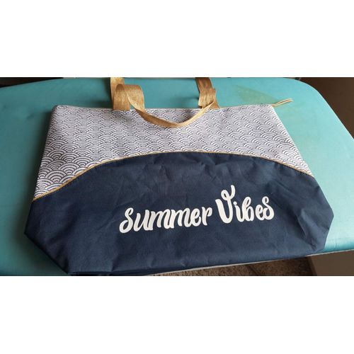 Sac De Voyage Sans Marque Synthétique Bleu