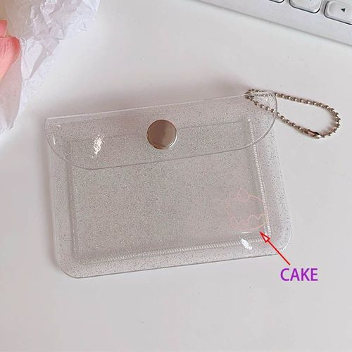 Porte-Cartes En Pvc Transparent Étanche Pour Femmes Et Hommes, Sac De Carte De Crédit, Mini Portefeuille Pour Cartes D'identité, Porte-Monnaie Pour Filles