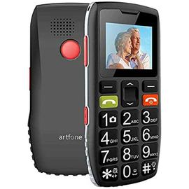 Artfone C1 Téléphone portable pour personnes âgées avec grandes touches