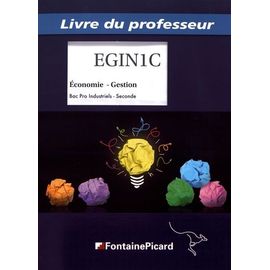 Economie Gestion 2de Bac Pro Industriels - Livre Du Professeur