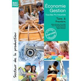 Economie-Gestion 1re Tous Bacs Pro Industriels - Tome 2