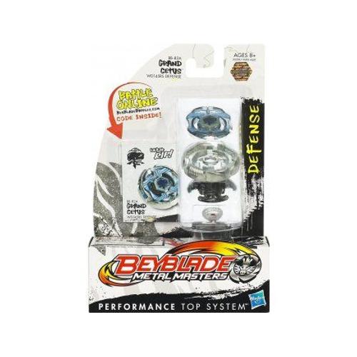 Toupie - Beyblade Métal Masters Grand Cetus Et Son Lanceur - Toupie Type Défense