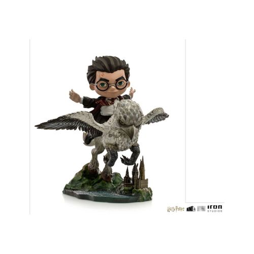 Harry Potter - Figurine Mini Co. Illusion Harry Potter & Buckbeak 16 Cm