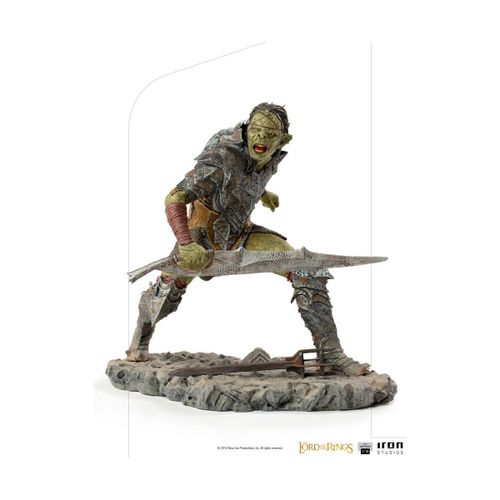 Statuette Bds Art Scale 1/10 - Le Seigneur Des Anneaux - Swordsman Orc