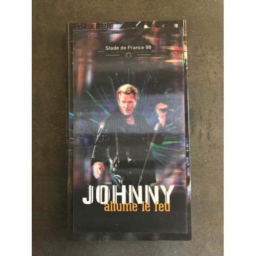 Longbox  3 Cd Johnny Hallyday Stade De France 98