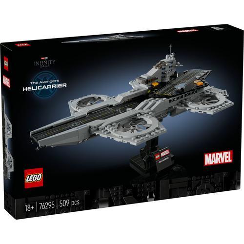 Lego Marvel - L'héliporteur Des Avengers - 76295