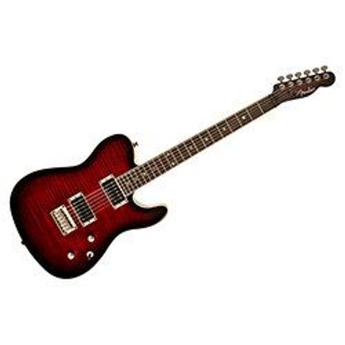 Fender Special Edition Custom Telecaster Fmt Hh - Touche Laurier - Noire Cherry Burst