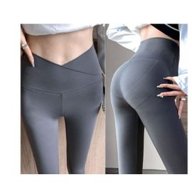 Printemps Et Automne Barbie Taille Haute Serrée, Abdomen, Élévation De La Hanche, Taille Croisée De Yoga