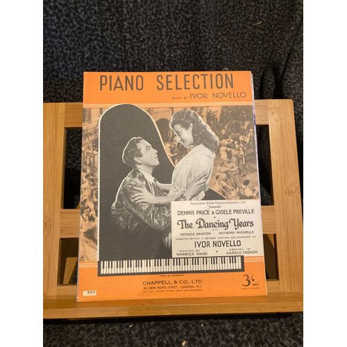 Ivor Novello The Dancing Years Piano Selection Partition Éditions Chappell