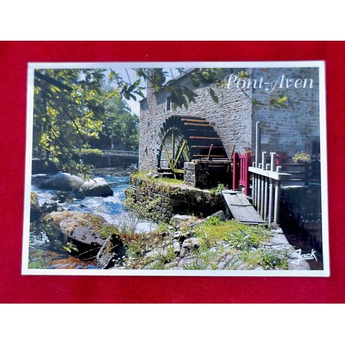 Carte Postale Ancienne Cpa . Pont-Aven. Vieux Moulin A Aube Sur L'aven. Bretagne. Finistère