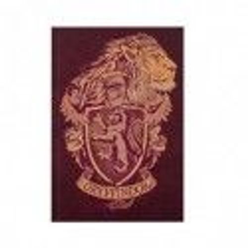 Cinereplicas Harry Potter - Carnet Gryffondor 120p - Licence Officielle