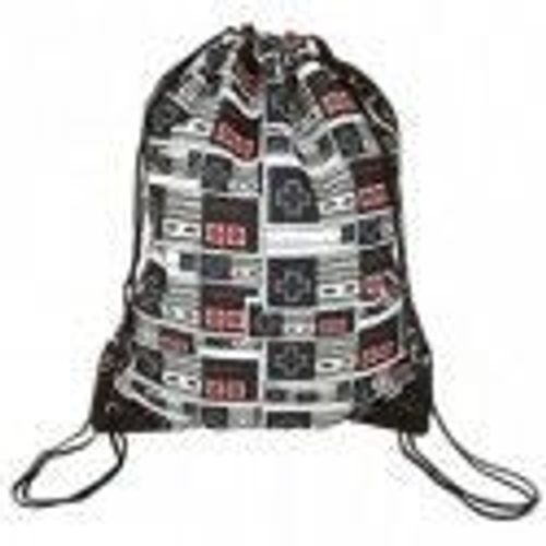 Gym Bag 'nintendo' - Nes Controller Logo - Black