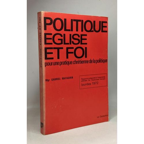 Politique Église Et Foi