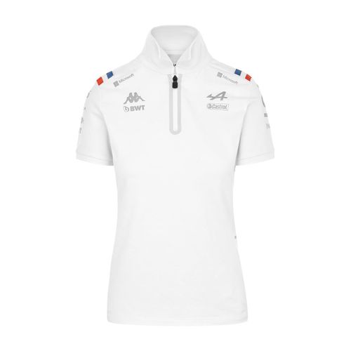 Polo Femme Kappa Ashaw Bwt Alpine F1 Team Officiel Formule 1
