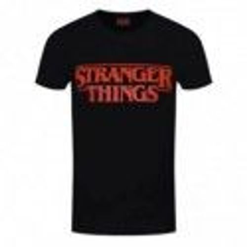 Heroes Inc Stranger Things T-Shirt Avec Logo Noir, Noir , L