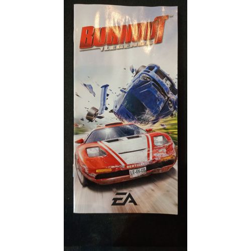 Burnout Legends - Notice Officielle - Sony Psp