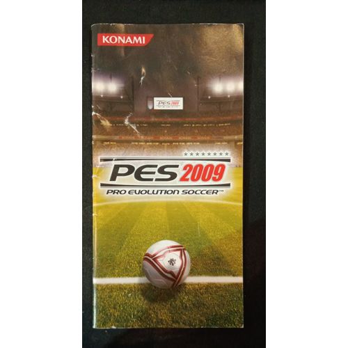 Élement De Jeu : Notice De Remplacement - Pes 2009 Pro Evolution Soccer Psp Playstation Portable