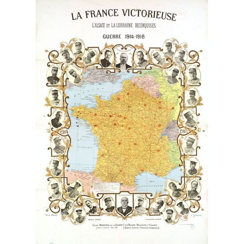 Affiche France Victorieuse 14-18