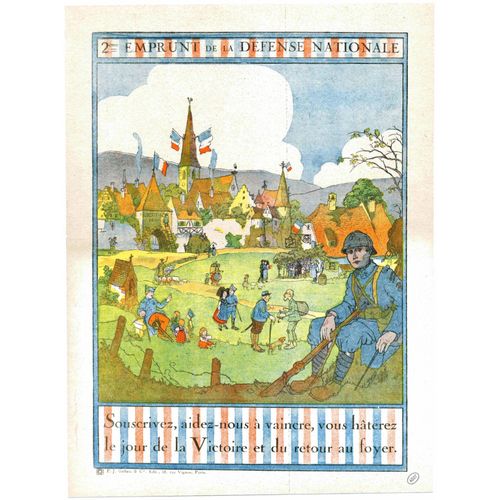 Affiche Emprunt Défense Nationale