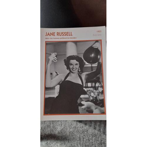 Jane Russell Dans "Les Hommes Préfèrent Les Blondes"