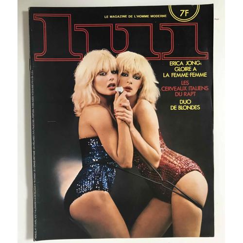Magazine Lui N°171 - 1978 - Erica Jong