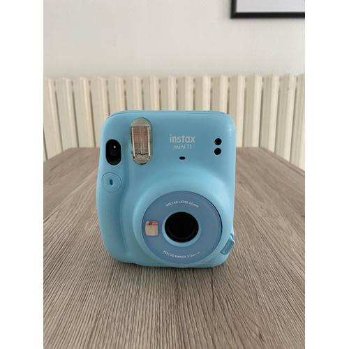Polaroid bleu pastel Fujifilm