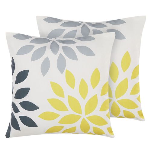 Lot De 2 Coussins Multicolore Riale 45 X 45 Cm