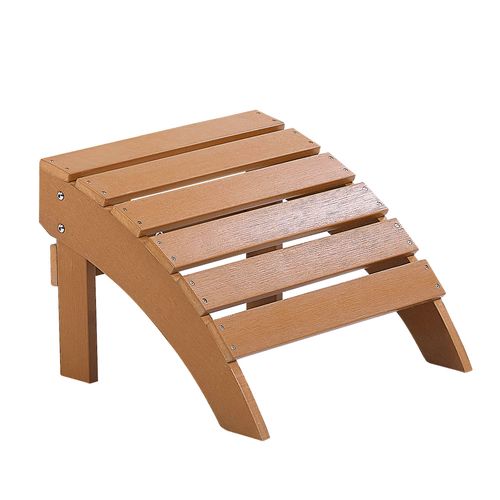 Repose-Pied Effet Bois Clair Adirondack