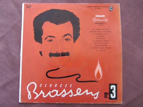 Georges Brassens : N° 3 : Les Sabots D'helene - Chanson Pour L'auvergnat - La Mauvaise Herbe - Une Jolie Fleur - Je Suis Un Voyou - Etc...