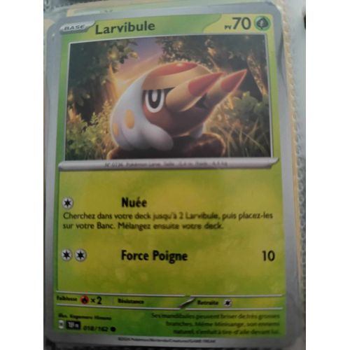 Commune - Pokemon - Forces Temporelles - Larvibule 18/162