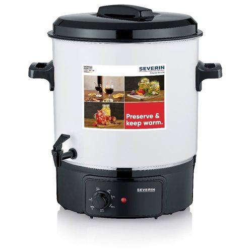SEVERIN EA 3654 - Stérilisateur - 27 litres - 1.8 kWatt - blanc/noir