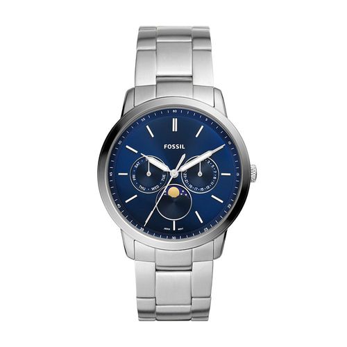 Montre Homme Fossil Neutra En Acier Gris