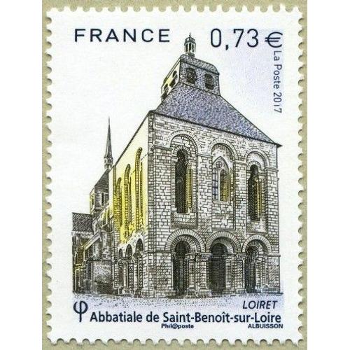 France 2017, Très Beau Timbre Neuf** Luxe Yvert 5146, Abbatiale De Saint-Benoit-Sur-Loire. -