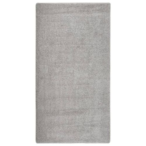 Vidaxl Tapis Shaggy Antidérapant Gris Clair 80x150 Cm