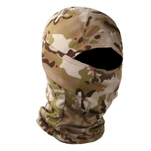 Cagoule Tactique Multicam,Couverture Complète De ,,Cyclisme,Armée Airsoft,Chapeau De Chasse,Camouflage,Écharpe D'extérieur #W