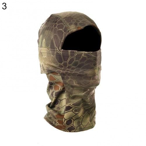 Cagoule Tactique Multicam,Couverture Complète De ,,Cyclisme,Armée Airsoft,Chapeau De Chasse,Camouflage,Écharpe D'extérieur #Y