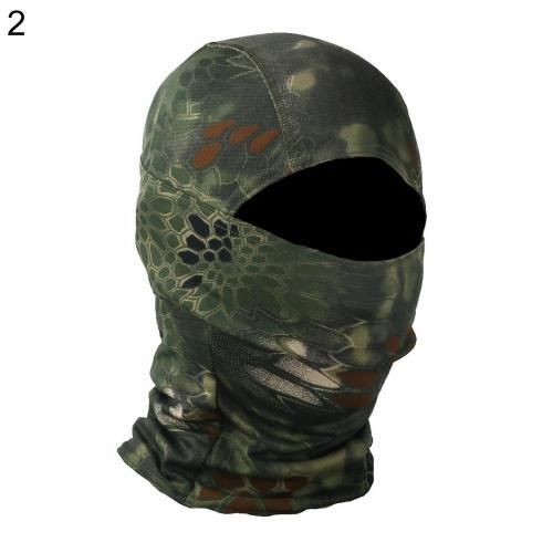 Cagoule Tactique Multicam,Couverture Complète De ,,Cyclisme,Armée Airsoft,Chapeau De Chasse,Camouflage,Écharpe D'extérieur #O